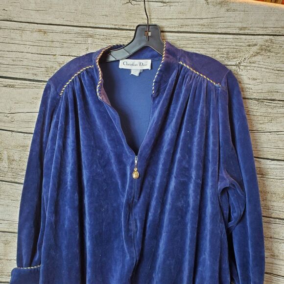 Christian Dior Lounge Vintage Maxi Gown Size Medium - Picture 2 of 9